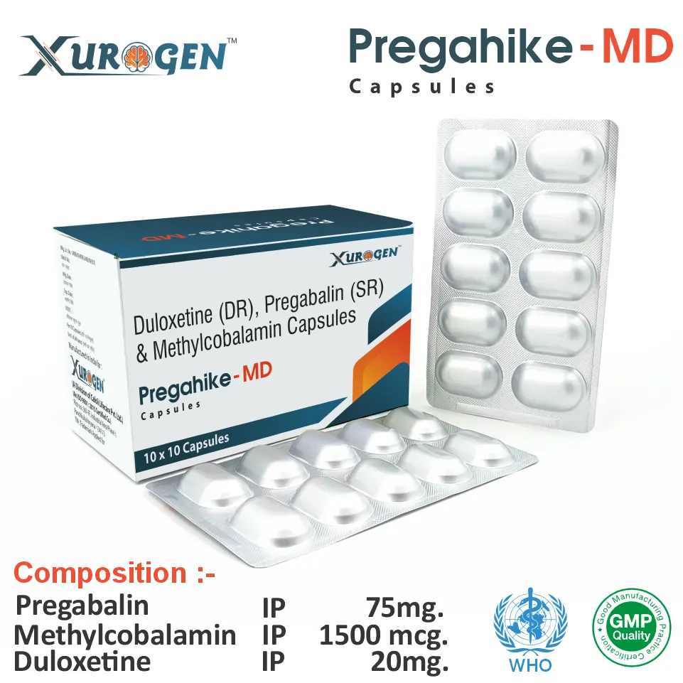 Pregahike MD Capsules for PCD Pharma Franchise
